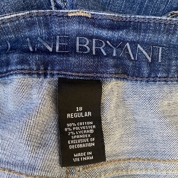 Please check bundle! Lane Bryant Bootcut Denim size 18 Regular - Picture 8 of 8